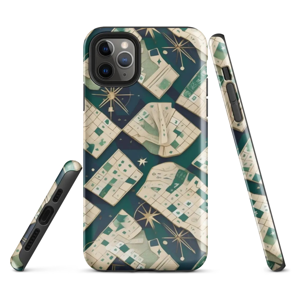 Celestial Cartography on Tough Case for iPhone® — Front
