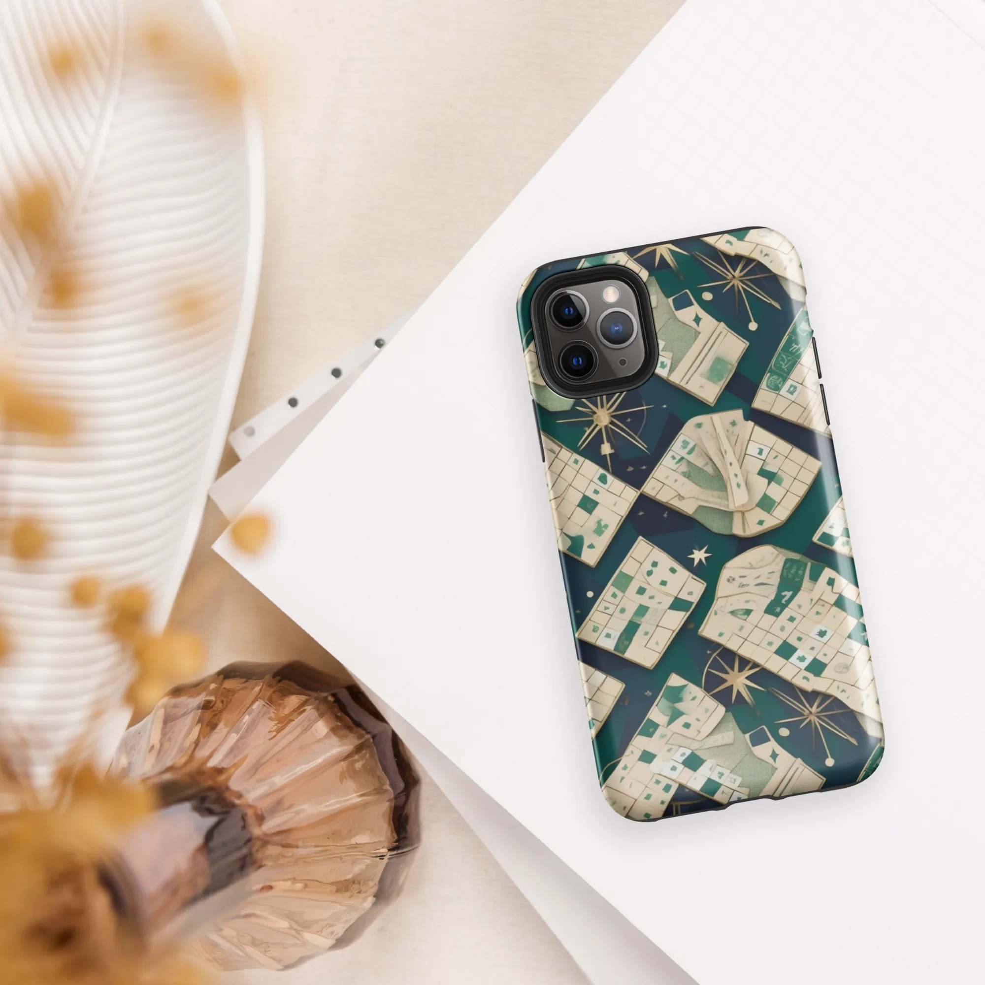 Celestial Cartography on Tough Case for iPhone® — Front