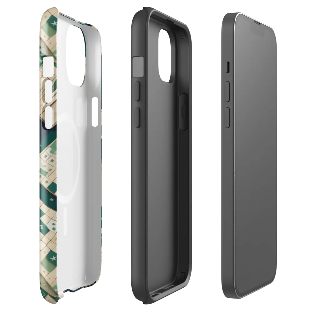Celestial Cartography on MagSafe Tough Case for iPhone® — Front