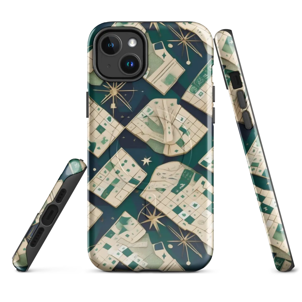 Celestial Cartography on MagSafe Tough Case for iPhone® — Front