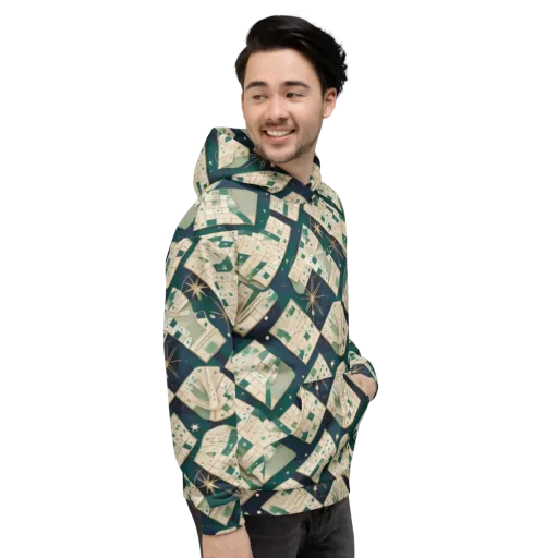 Celestial Cartography on a Hoodie