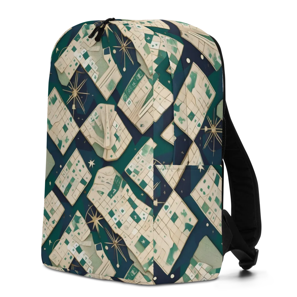 Celestial Cartography on Minimalist Backpack — Left