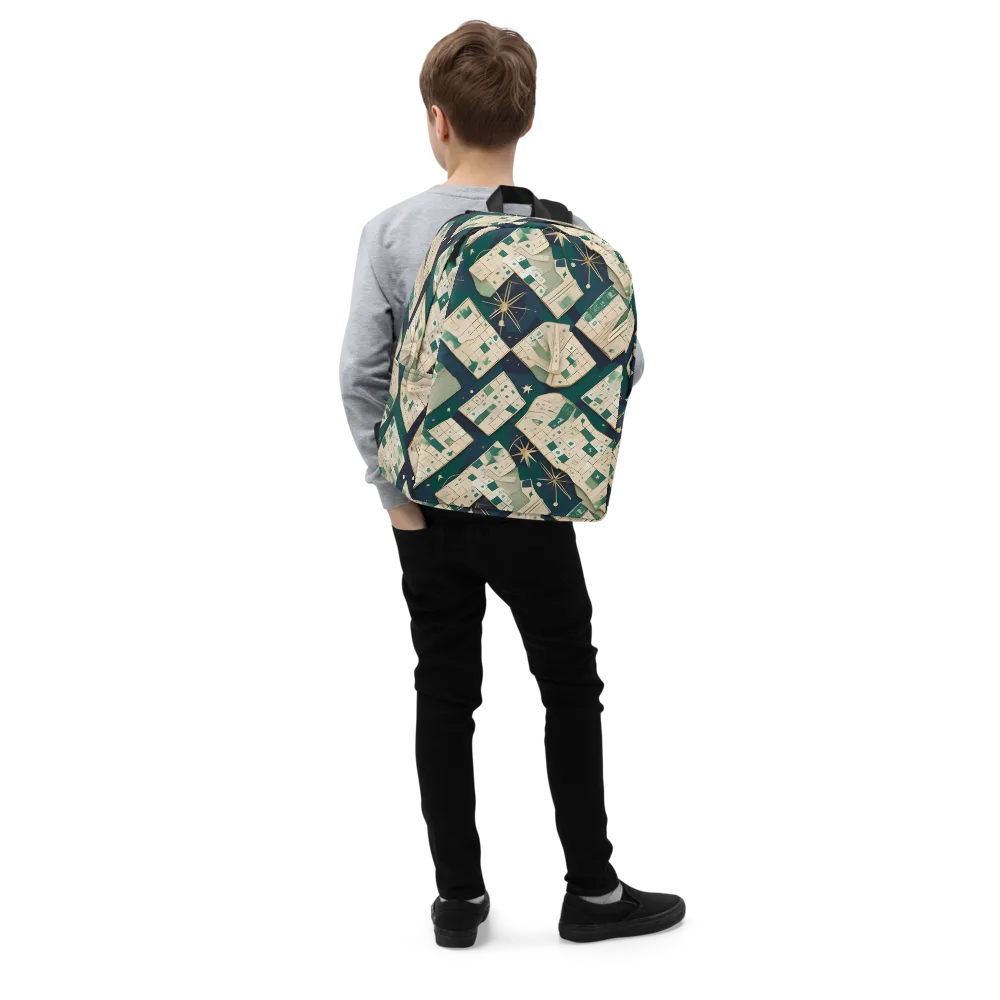 Celestial Cartography on Minimalist Backpack — Right Front