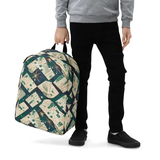 Celestial Cartography on a Minimalist Backpack