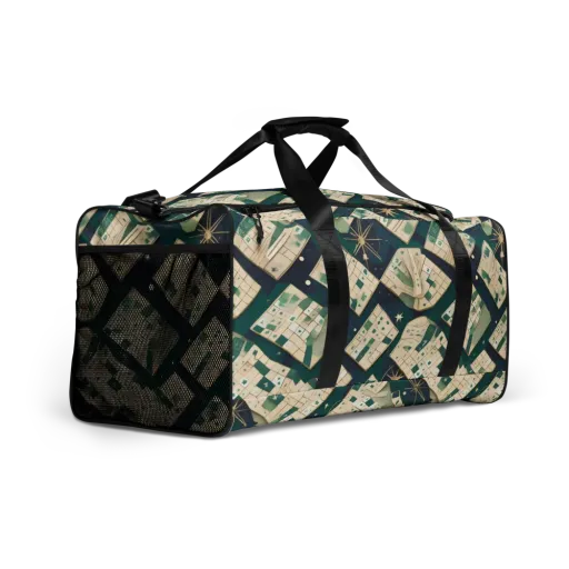 Celestial Cartography on a Duffle Bag