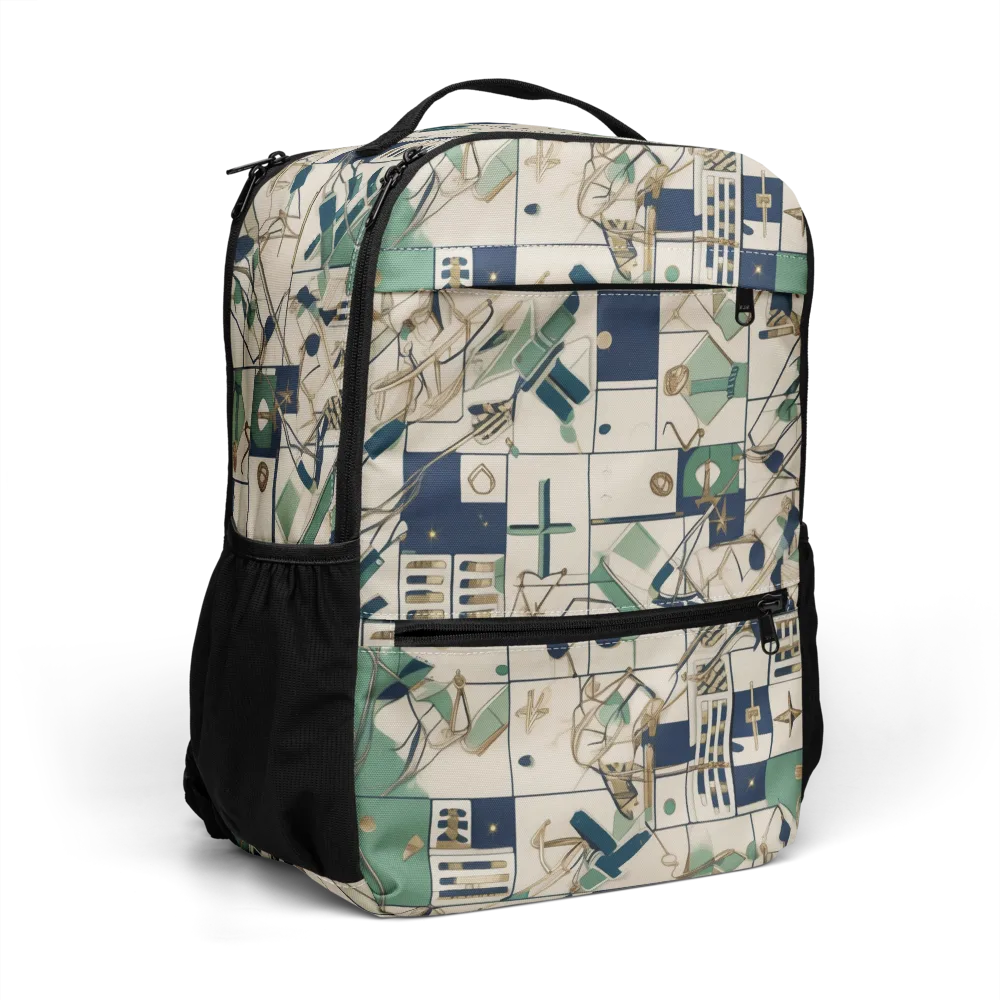 Gilded Toolkit on Utility Backpack — Right Front