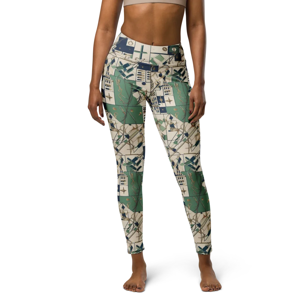 Gilded Toolkit on Yoga Leggings — Front