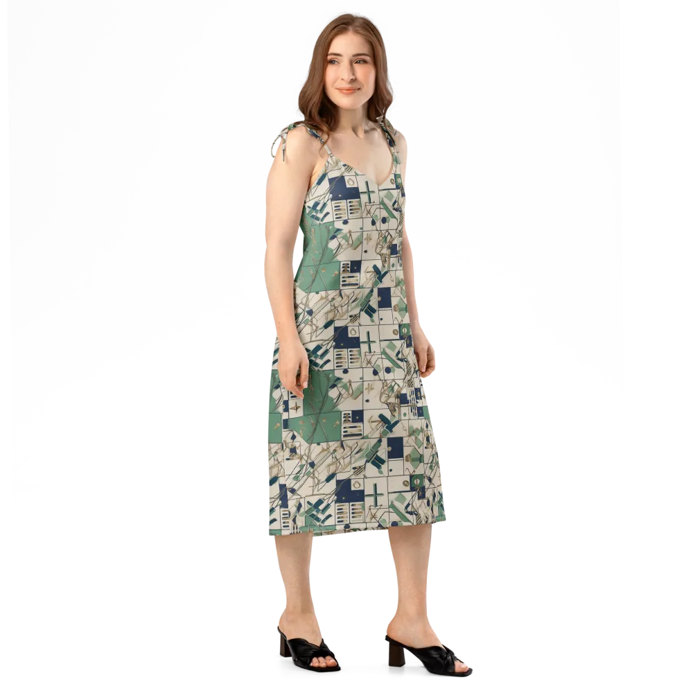 Gilded Toolkit on Slip Dress — Right Front