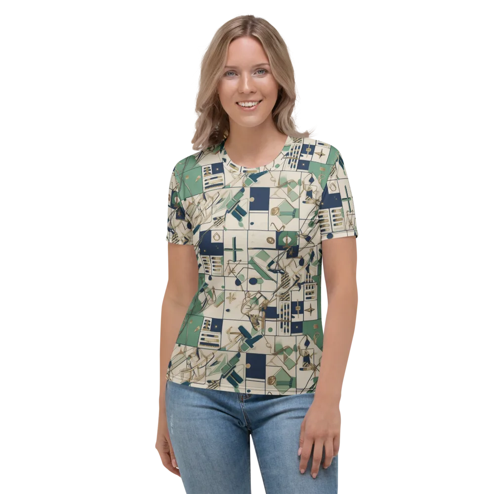 Gilded Toolkit on Women's Crew Neck T-Shirt — Front