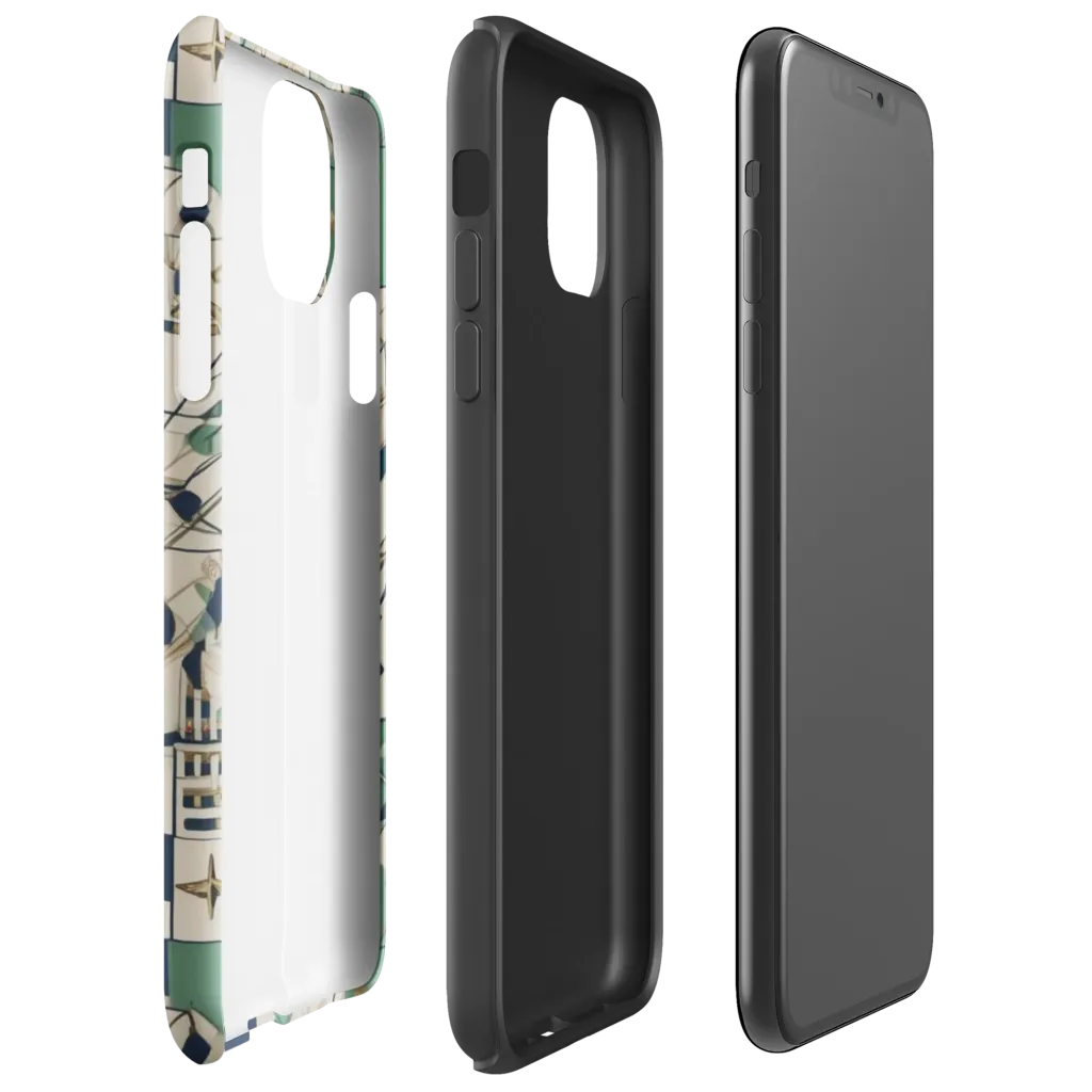 Gilded Toolkit on Tough Case for iPhone® — Right