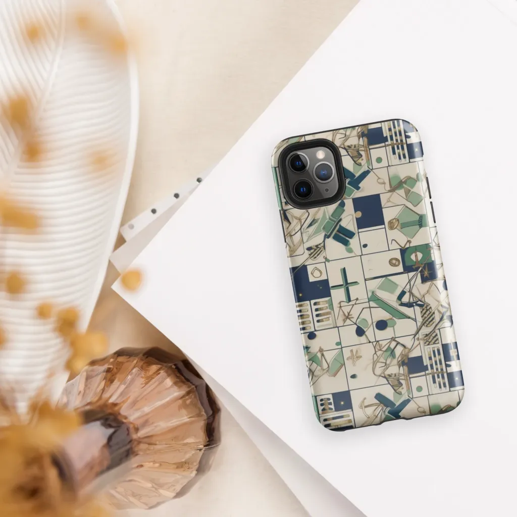 Gilded Toolkit on Tough Case for iPhone® — Front