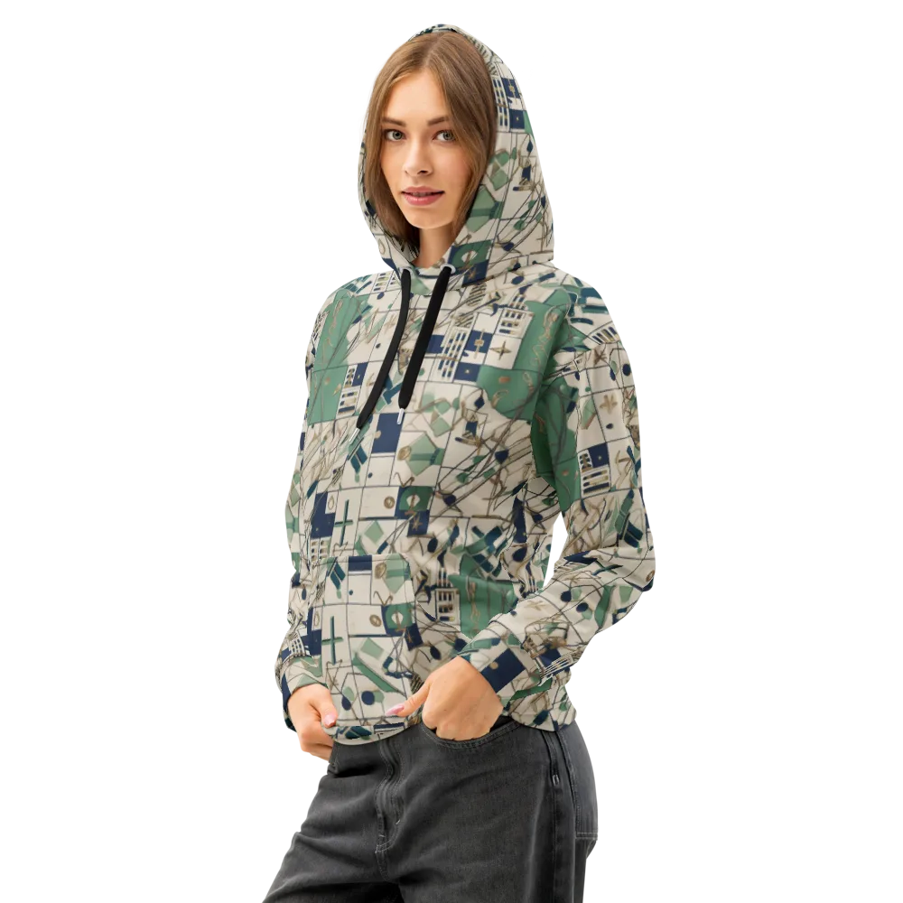 Gilded Toolkit on Cotton Hoodie — Left Front