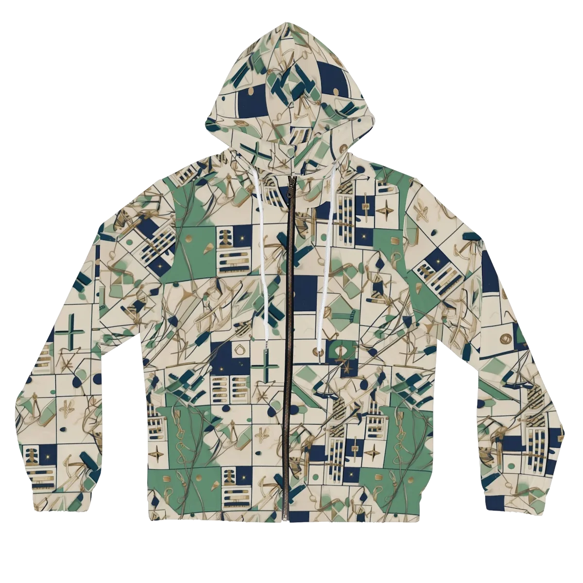 Gilded Toolkit on Women's Full-Zip Hoodie — Front