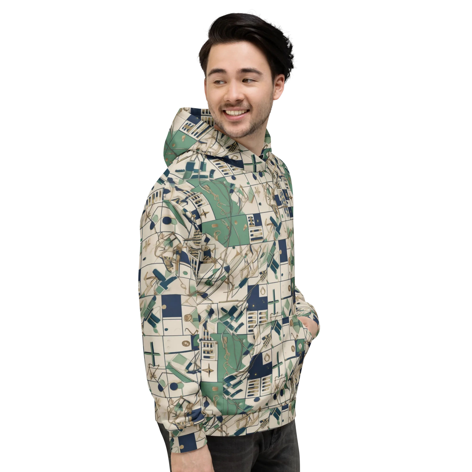 Gilded Toolkit on Hoodie — Right