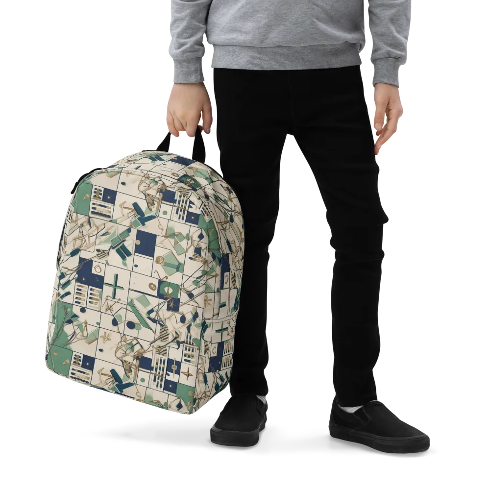 Gilded Toolkit on Minimalist Backpack — Zoomed-in