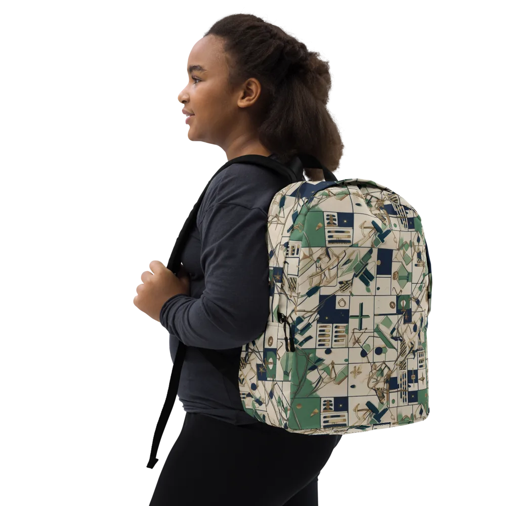 Gilded Toolkit on Minimalist Backpack — Right Front