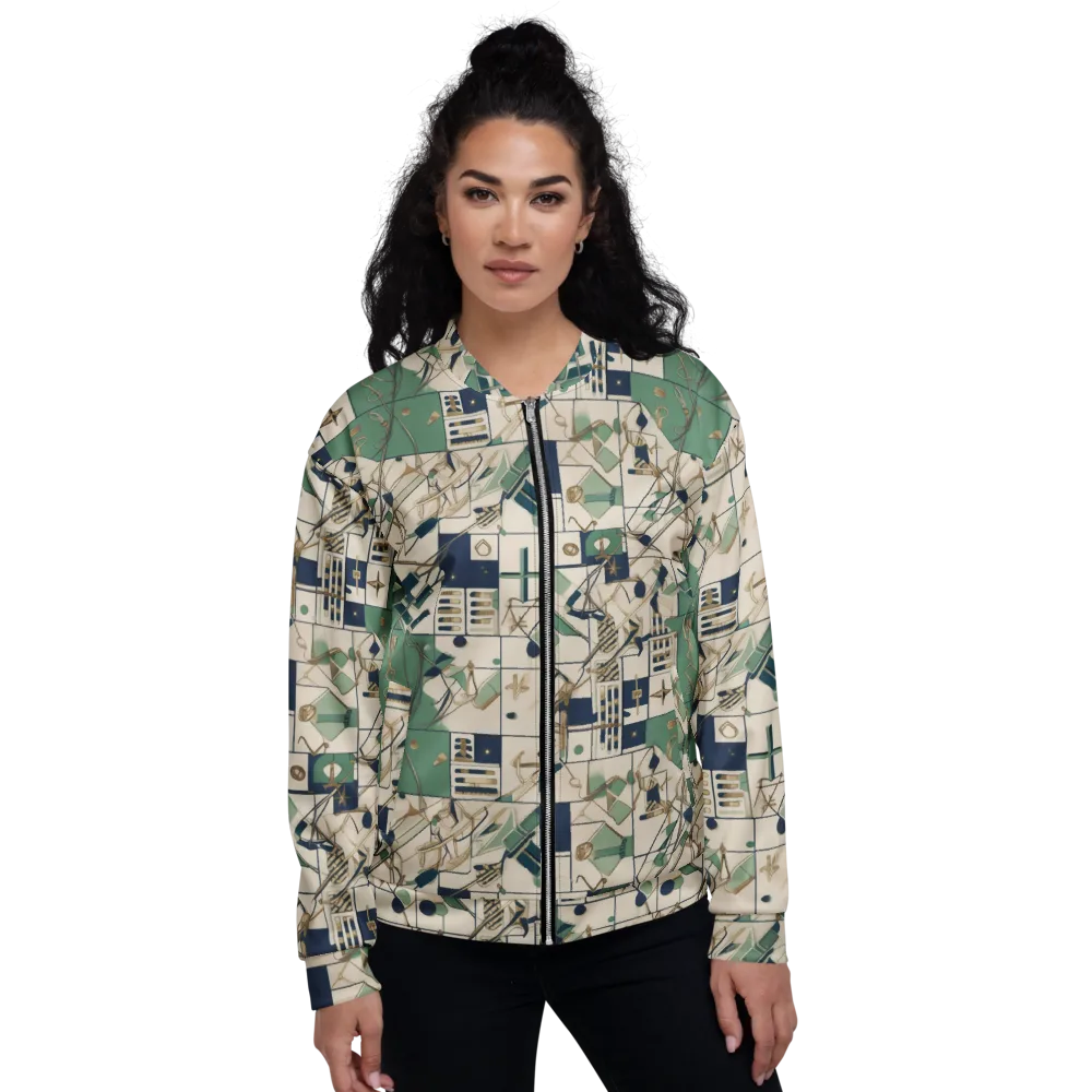 Gilded Toolkit on Bomber Jacket — Front