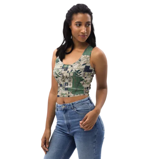 Gilded Toolkit on a Crop Top