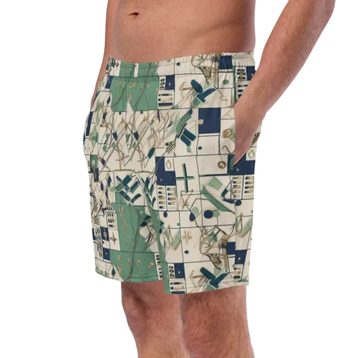 Gilded Toolkit on a Swim Trunks