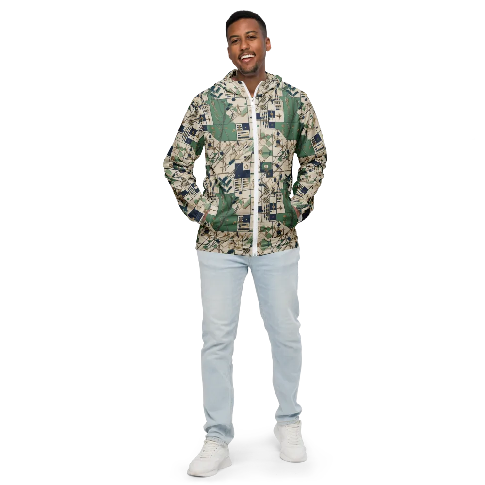 Gilded Toolkit on Men's Windbreaker — Front