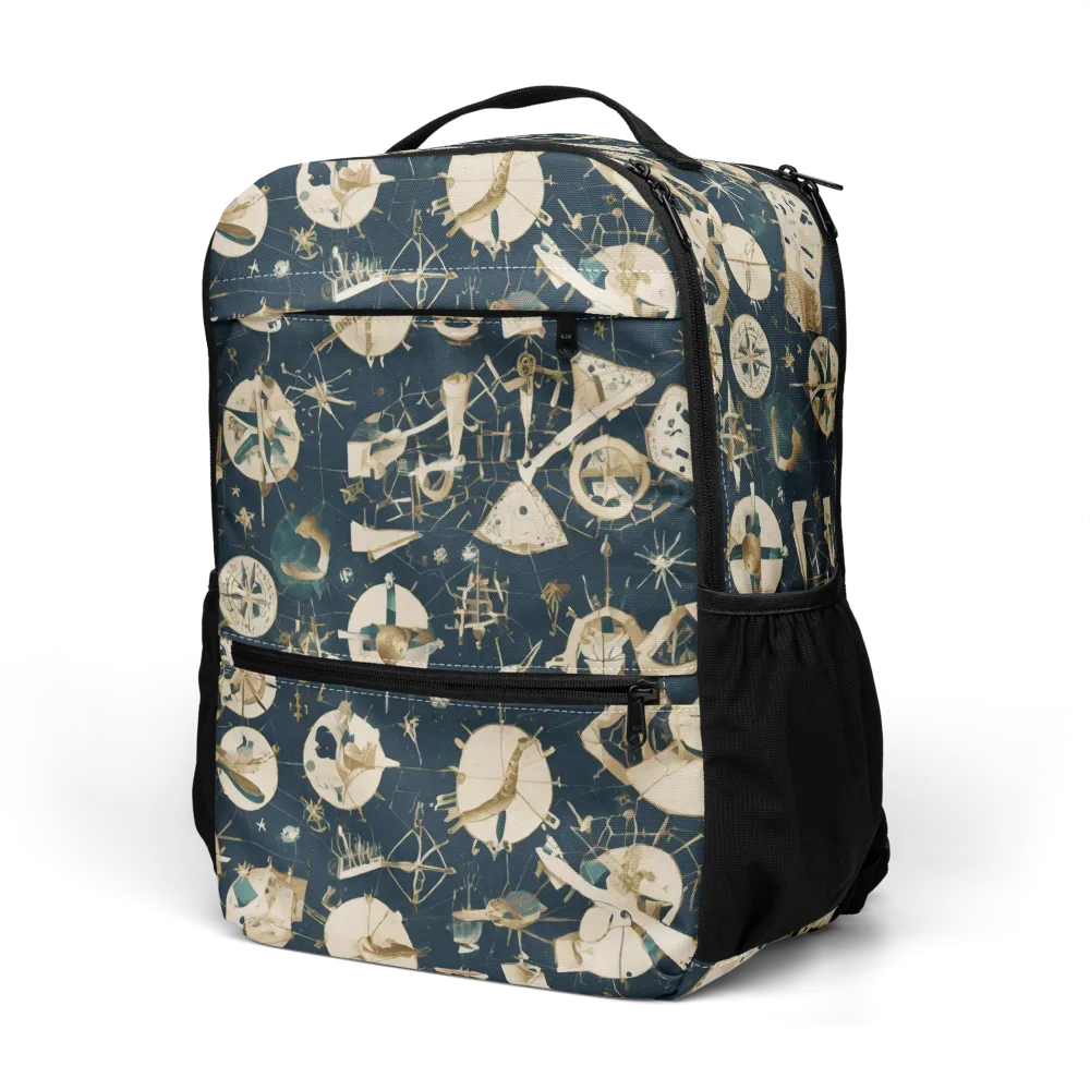 Celestial Instrument on Utility Backpack — Left Front