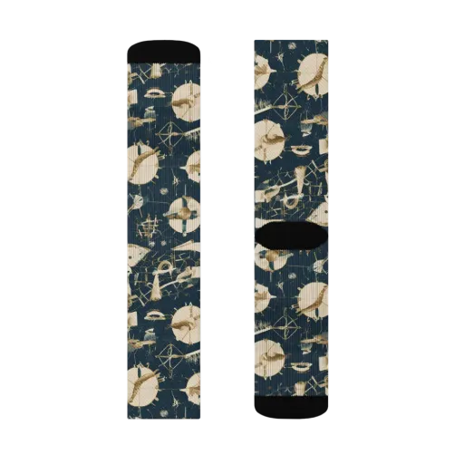 Celestial Instrument on a Socks