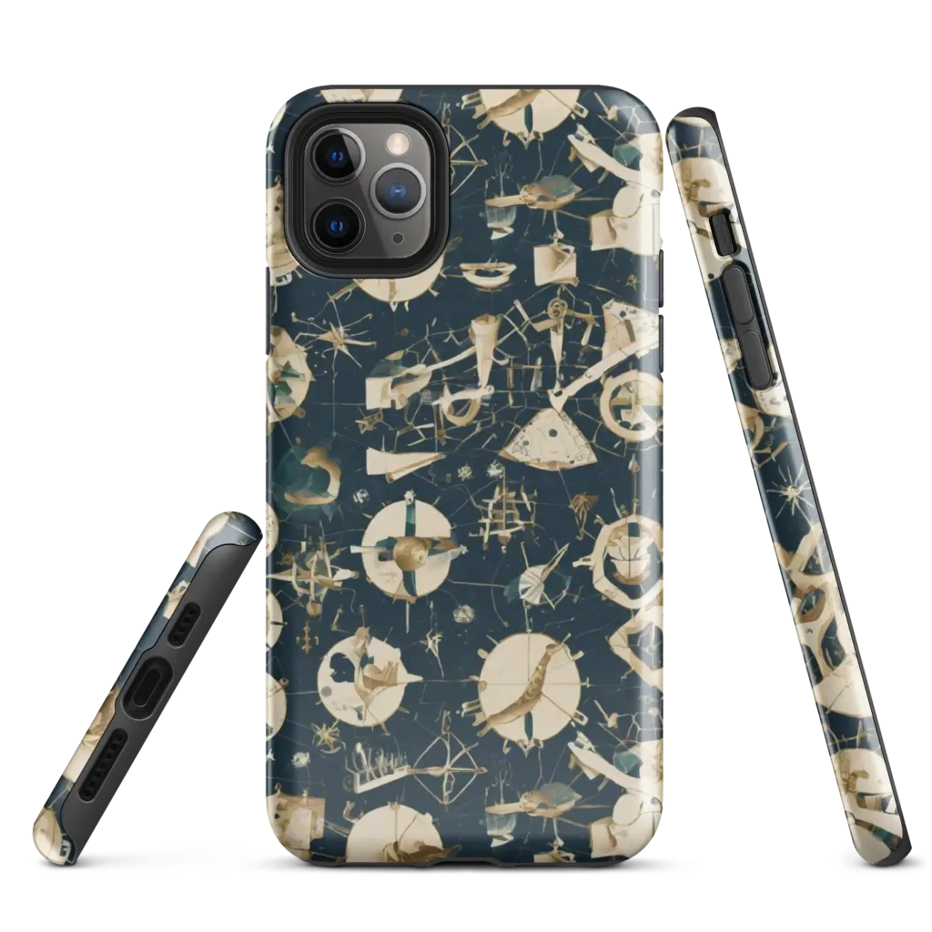 Celestial Instrument on Tough Case for iPhone® — Front