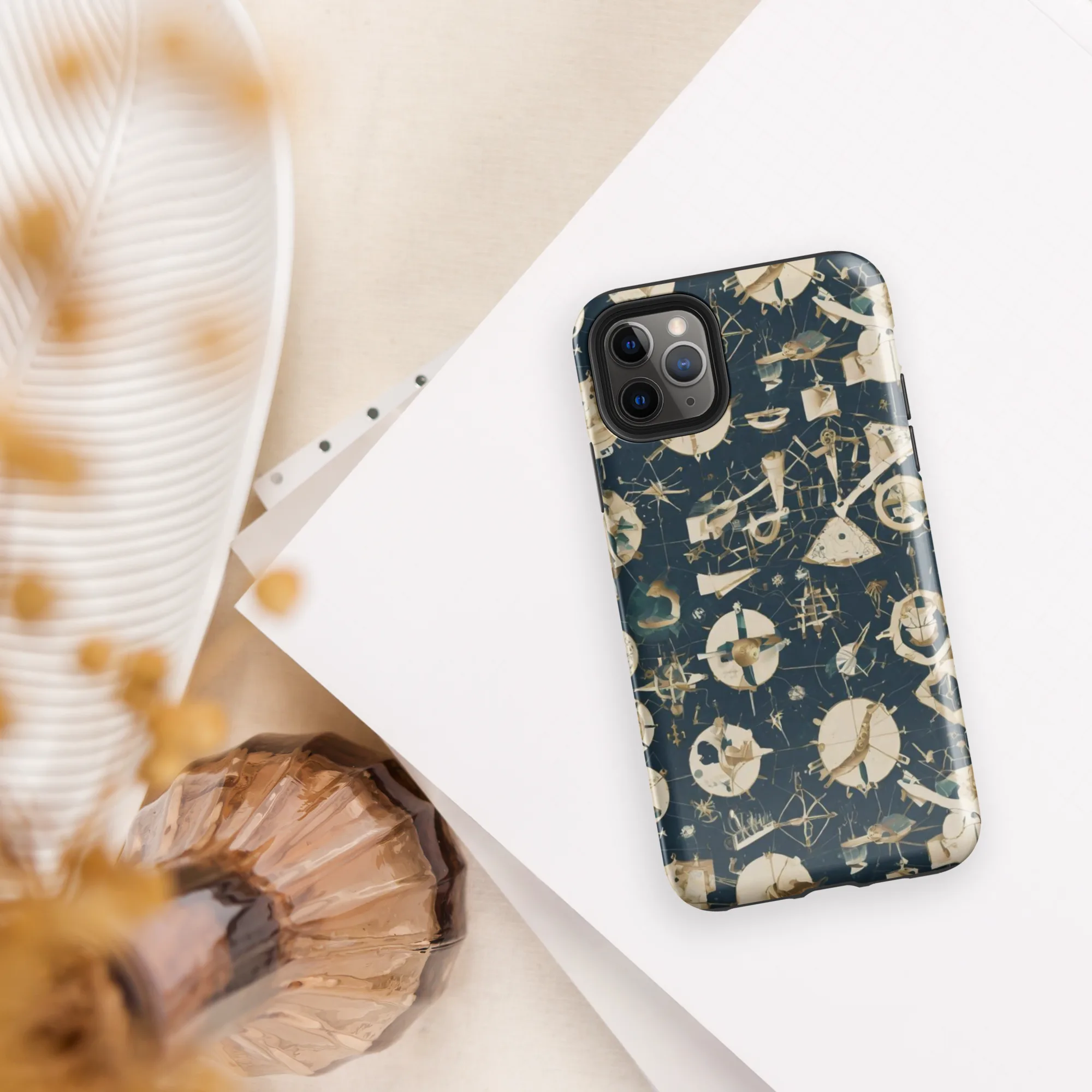 Celestial Instrument on Tough Case for iPhone® — Front