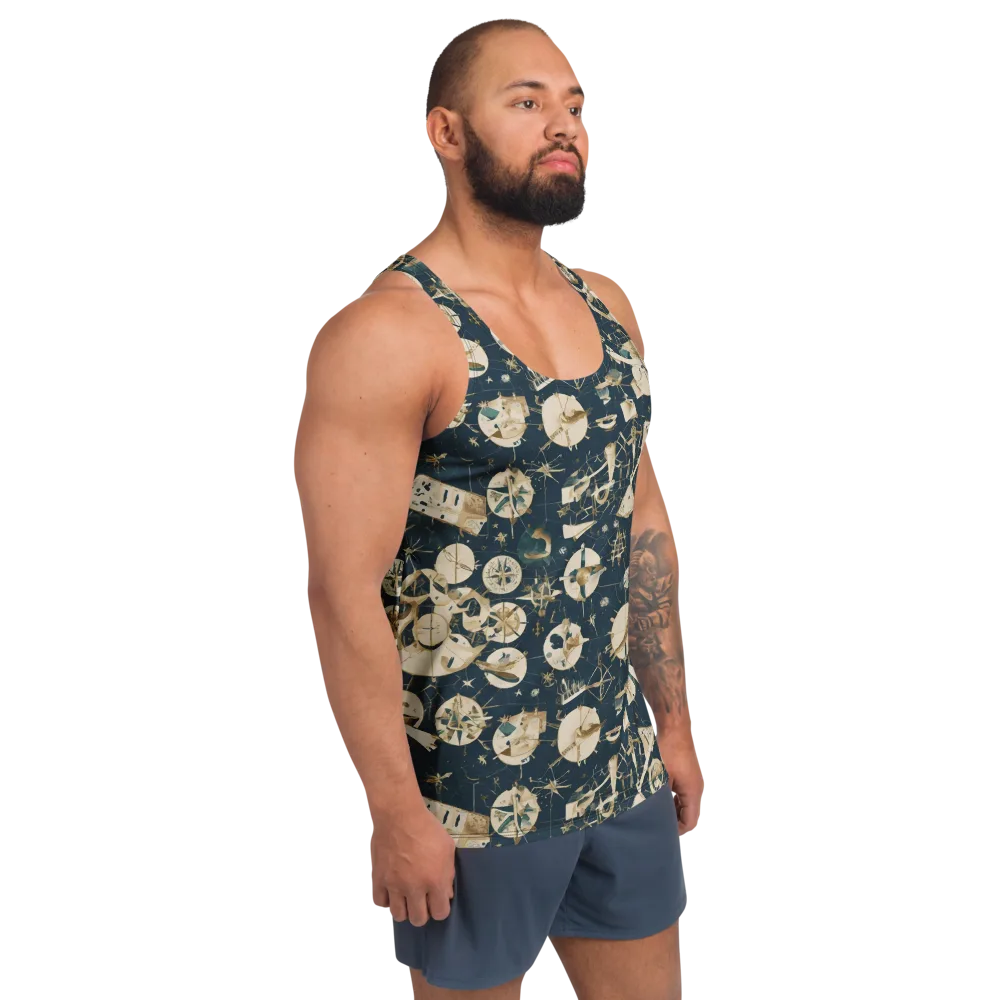 Celestial Instrument on Men's Tank Top — Right Front