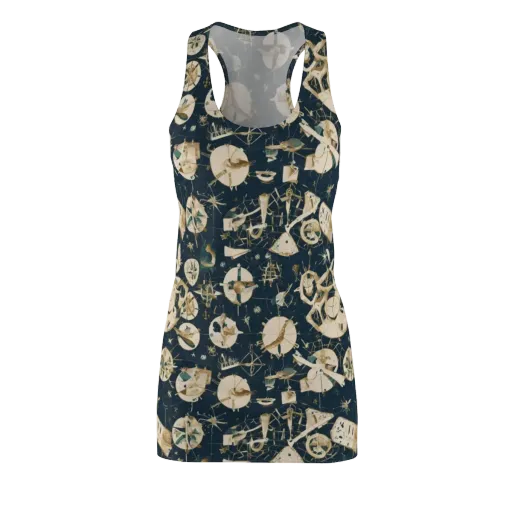 Celestial Instrument on a Racerback Dress