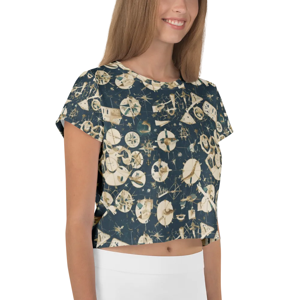 Celestial Instrument on Crop Tee — Right