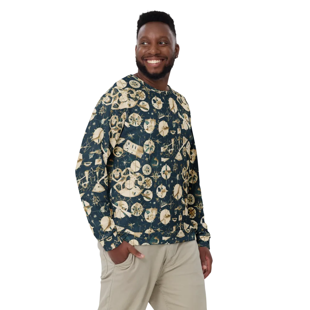 Celestial Instrument on Sweatshirt — Front