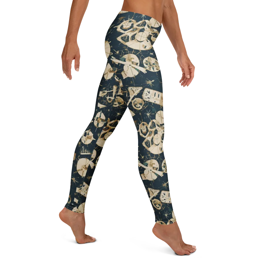Celestial Instrument on Leggings — Right