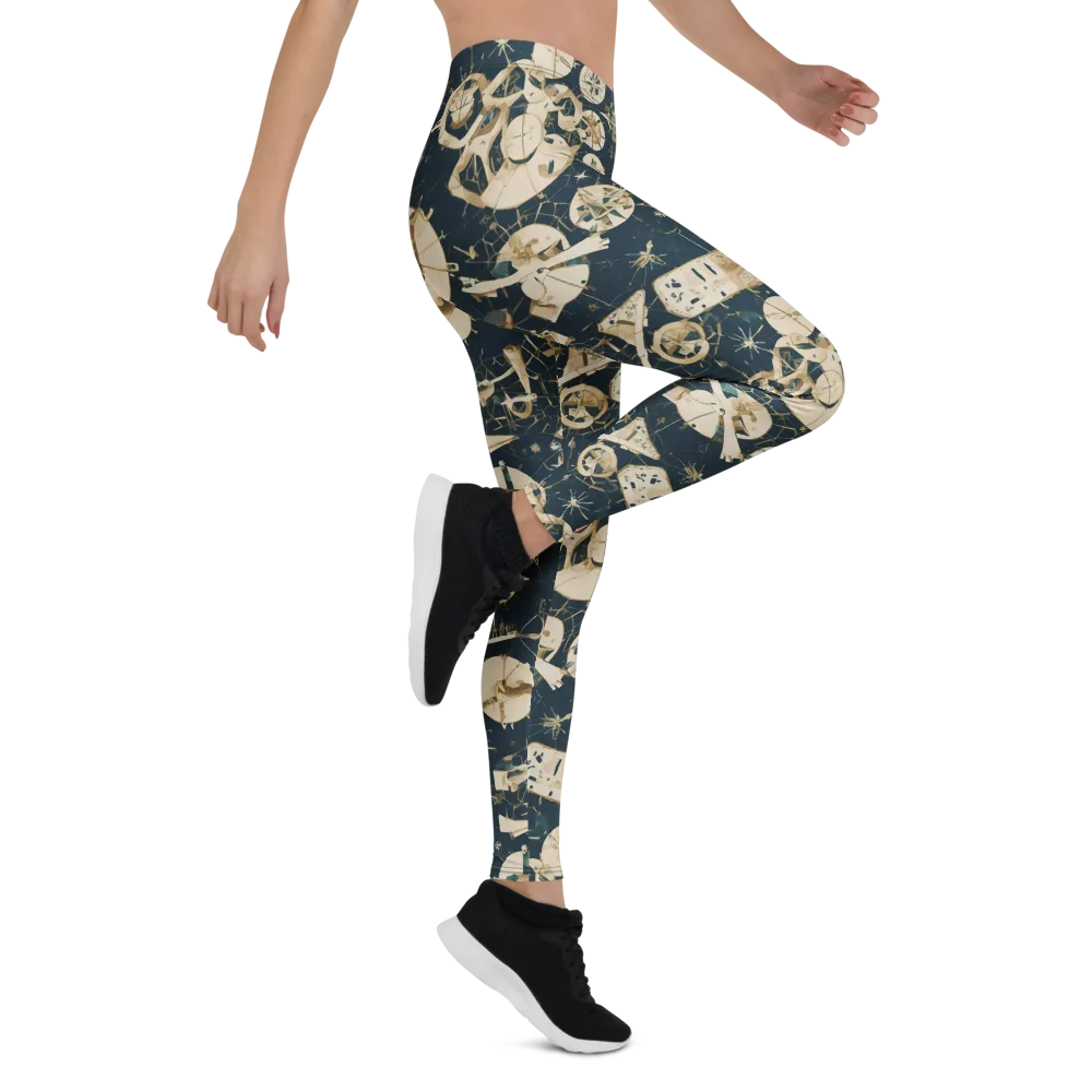 Celestial Instrument on Leggings — Right