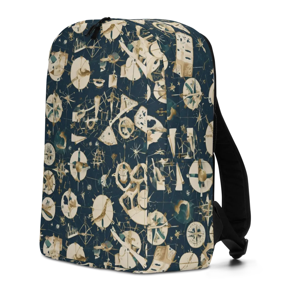 Celestial Instrument on Minimalist Backpack — Left