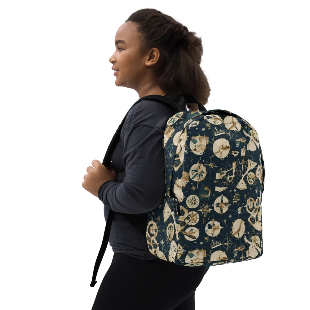 Celestial Instrument on Minimalist Backpack — Right Front