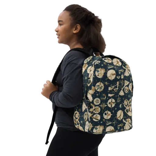 Celestial Instrument on a Minimalist Backpack