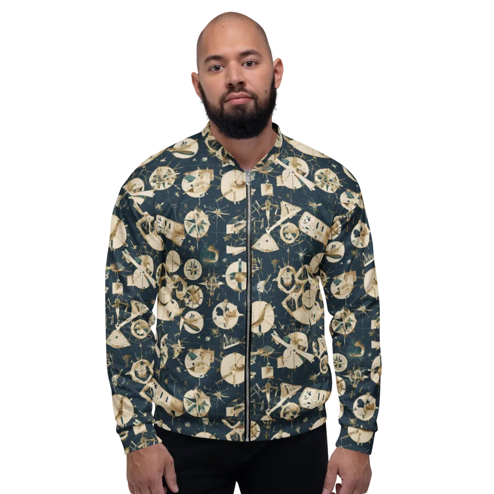 Celestial Instrument on Bomber Jacket — Front