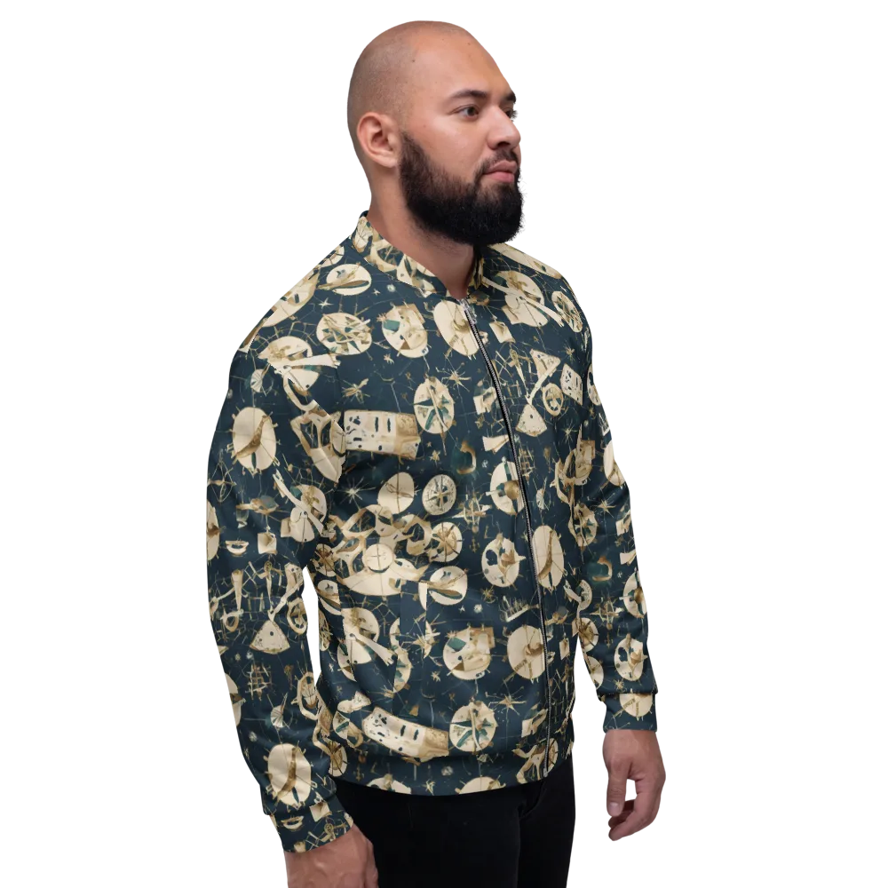 Celestial Instrument on Bomber Jacket — Right