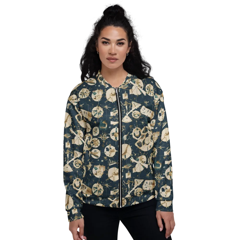 Celestial Instrument on Bomber Jacket — Front