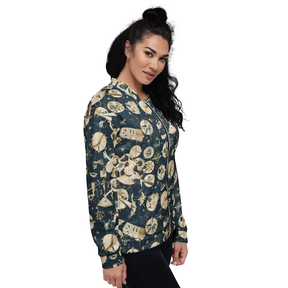 Celestial Instrument on Bomber Jacket — Right