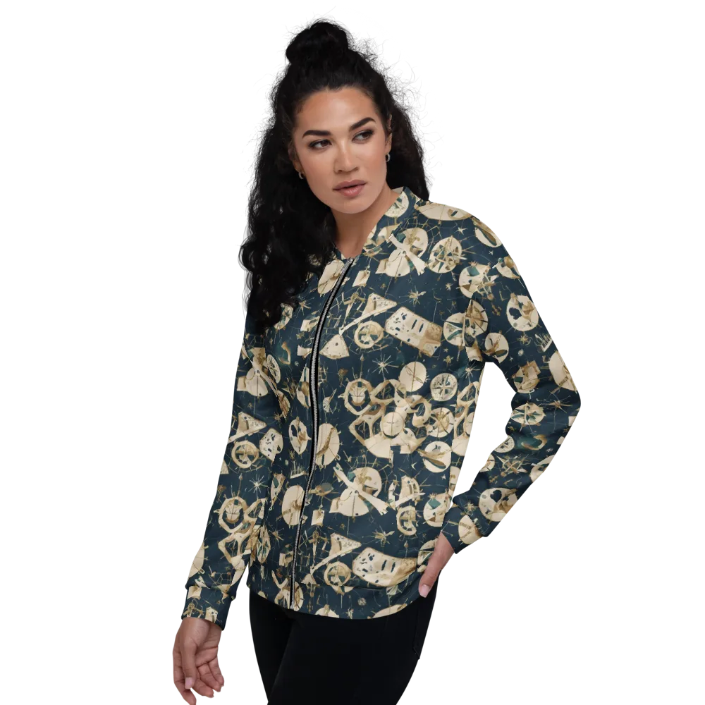 Celestial Instrument on Bomber Jacket — Left