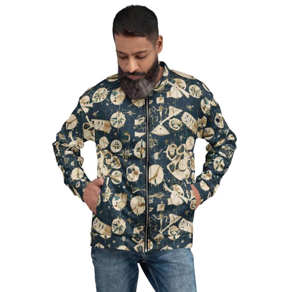 Celestial Instrument on Bomber Jacket — Front