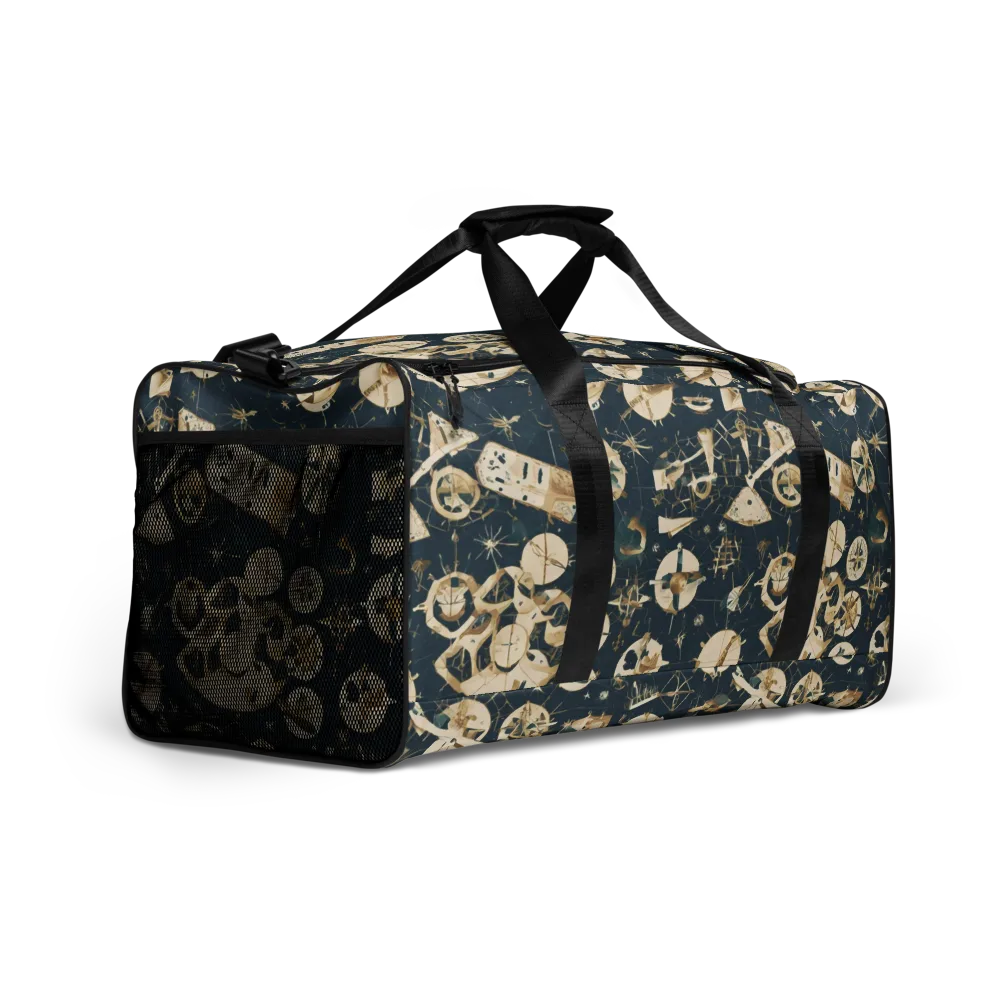 Celestial Instrument on Duffle Bag — Right Front