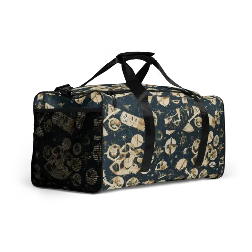 Celestial Instrument on a Duffle Bag