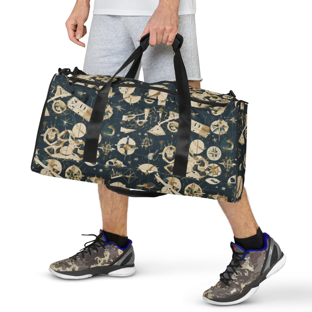 Celestial Instrument on Duffle Bag — Front
