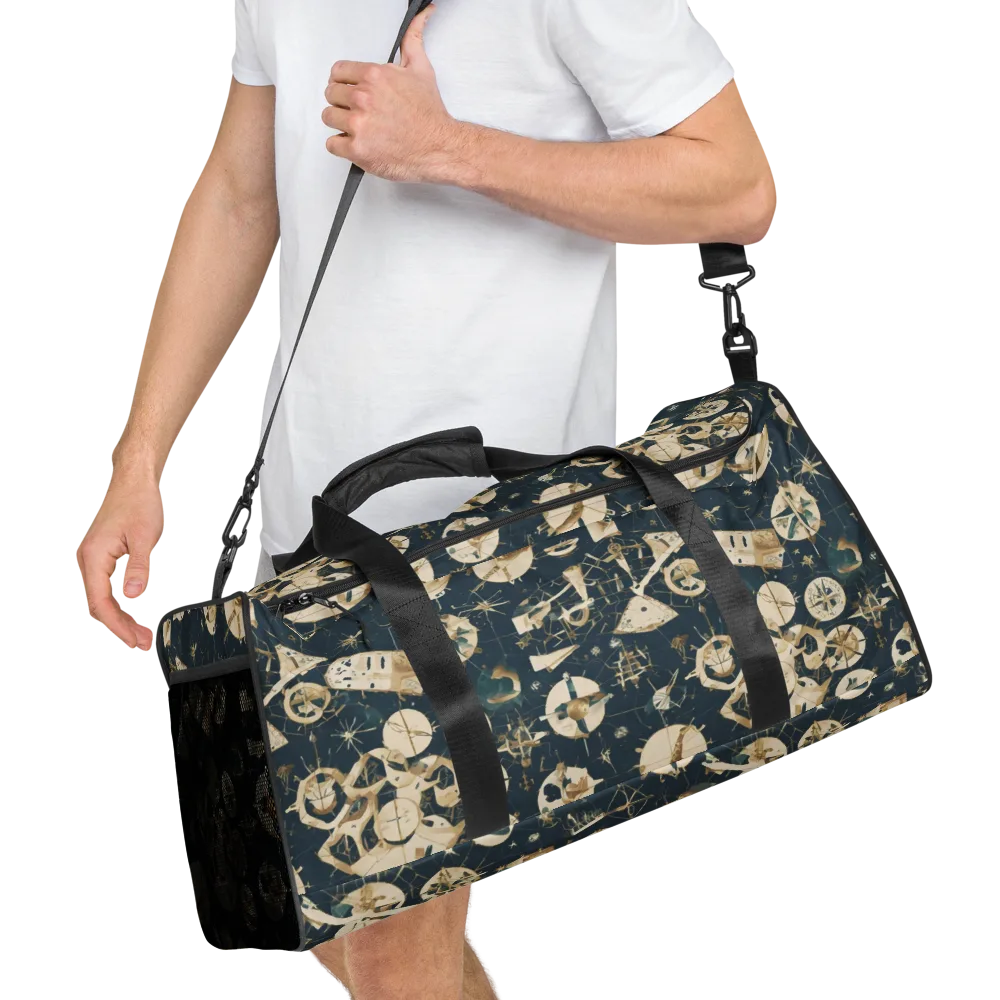 Celestial Instrument on Duffle Bag — Right Front
