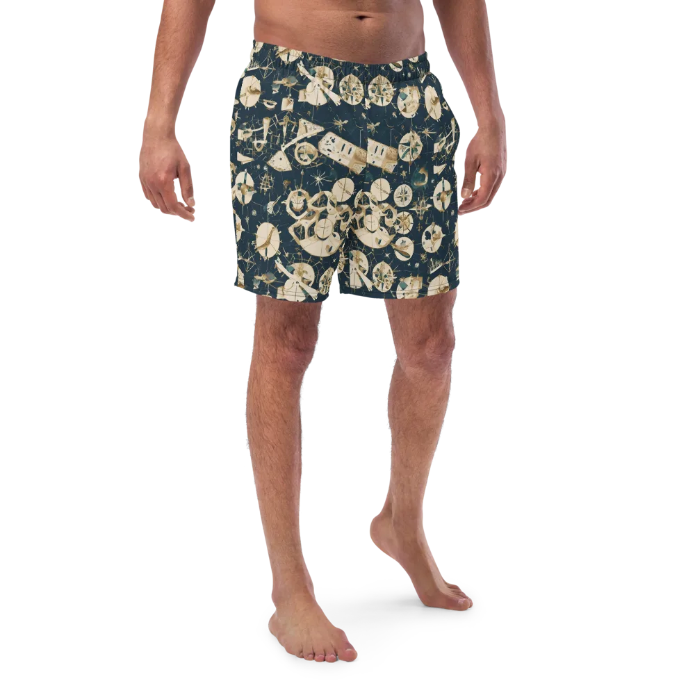 Celestial Instrument on Swim Trunks — Front