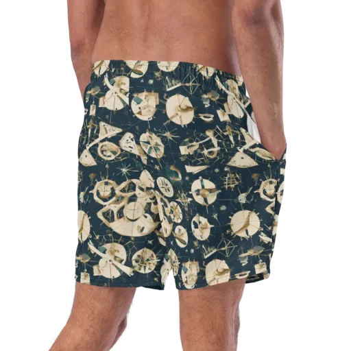 Celestial Instrument on a Swim Trunks