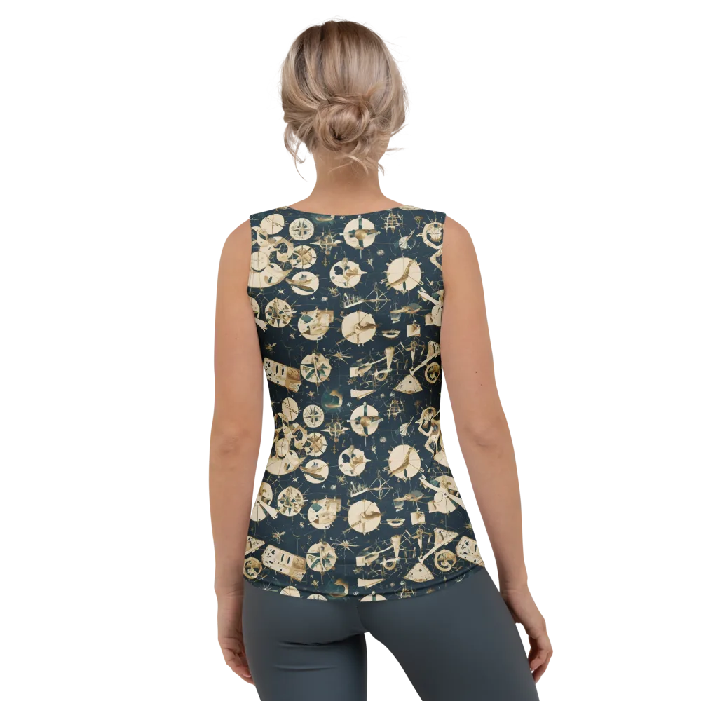 Celestial Instrument on Women's Tank Top — Back